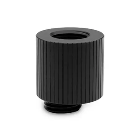 EK-Quantum Torque - Rotary Offset 3 - 3mm Male-Female Adapter Fitting - (Black Nickel)