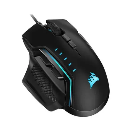 CORSAIR Glaive Wired Ergonomic Gaming Mouse ( CH-9302211-AP ) ( 18000DPI / 7 Buttons ) ( Black )
