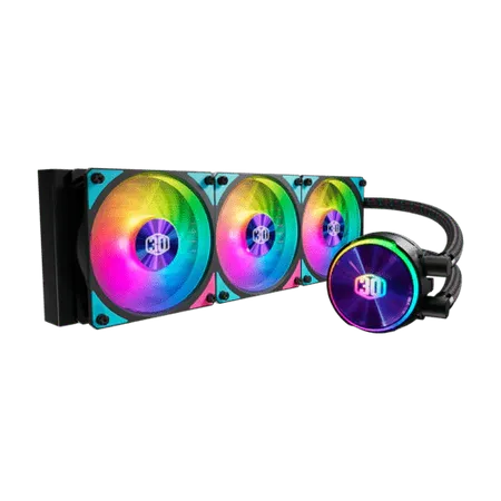 COOLER MASTER MasterLiquid PL360 Flux 30th Anniversary Edition 360mm CPU Liquid Cooler