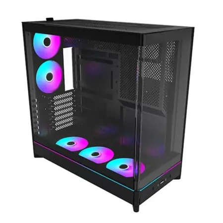 Montech HS02 Pro ATX Mid Tower Cabinet Black (HS02-PRO-BLACK)