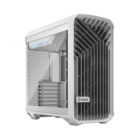 Fractal Design Torrent Compact TG Clear Tint RGB (E-ATX) Mid Tower Cabinet (White)