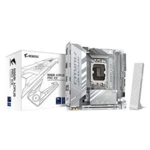 GIGABYTE B860I AORUS PRO ICE LGA 1851 Mini-ITX Motherboard (White)