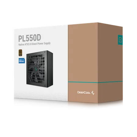 DEEPCOOL PL550D 550 WATT ATX 3.0 80 PLUS BRONZE POWER SUPPLY