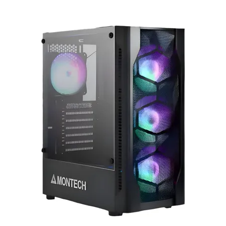 Montech X1 Mid Tower Cabinet (Black)