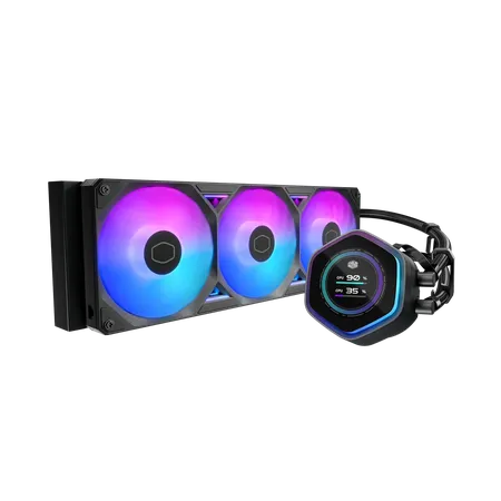 COOLER MASTER MASTERLIQUID ML360 ATMOS II LCD ARGB BLACK FAN