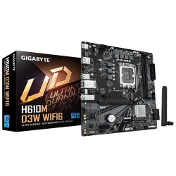 Gigabyte H610M D3W WIFI6 (Rev. 1.1) DDR5 LGA1851 Socket Motherboard