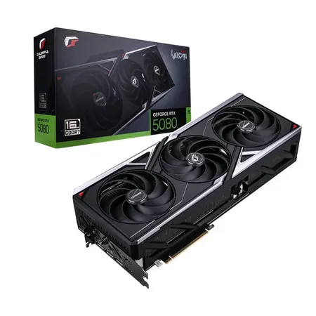 COLORFUL iGame GeForce RTX 5080 Vulcan OC 16GB-V White Nvidia Graphic Card