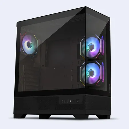 ZEBRONICS Mutant ARGB MATX Mid Tower Cabinet ( Black )
