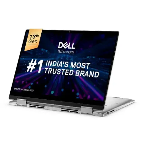 Dell Inspiron 7430 2in1 Touch Laptop, Intel Core i5-1335U Processor/8GB LP DDR5/1TB SSD/14.0″ (35.56cm) FHD+ WVA with Comfortview Support Active Pen/Win11+MSO’21/15 Month McAfee/Platinum Silver/1.58kg