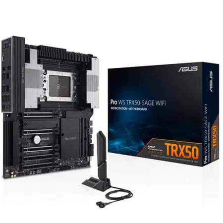 ASUS PRO WS TRX50-SAGE WIFI AMD TRX50 Chipset sTR5 Socket DDR5 CEB Workstation Motherboard