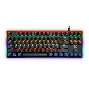 ANT ESPORTS MK1000 TKL Mechanical Wired Gaming Keyboard (Black) (Red Switch) (Linear Switch) (MK1000)