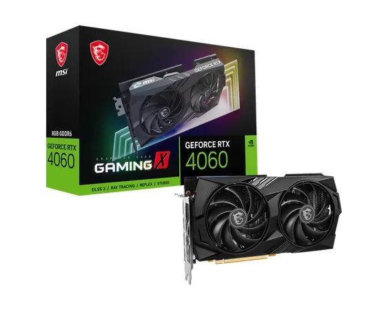 MSI GeForce RTX 4060 Gaming X NV Edition 8GB Nvidia Graphics Card