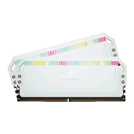 CORSAIR Dominator Platinum RGB 32GB ( 16GBx2 ) 5600MHz DDR5 RAM ( White ) ( CL36 )
