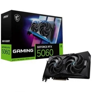 MSI Nvidia GeForce RTX 5060 Gaming Trio OC 8GB GDDR7 Triple Fan Graphics Card