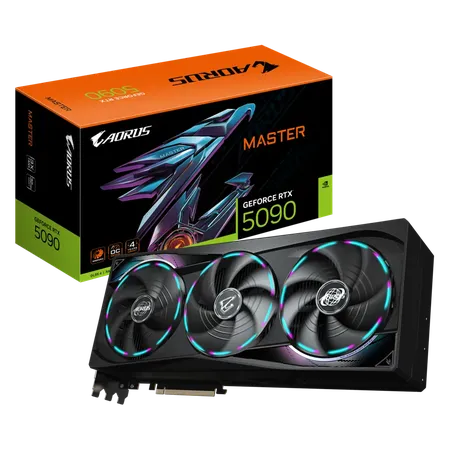 Gigabyte AORUS GeForce RTX 5090 MASTER 32GB GDDR7 (GV-N5090AORUS M-32GD)