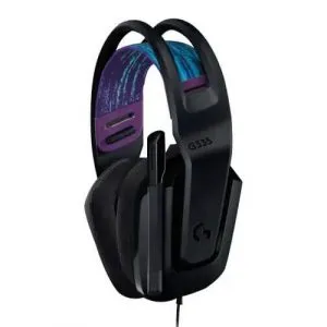 LOGITECH G335 Wired 3.5mm 7.1 Surround Gaming Headphone ( Black ) ( PC / Xbox )