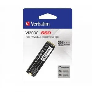 VERBATIM Vi3000 256GB M.2 NVME Gen3 Solid State Drive (SSD)