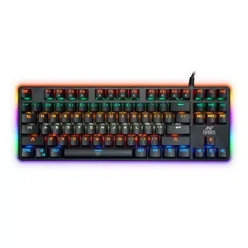 ANT ESPORTS MK1000 TKL Mechanical Wired Gaming Keyboard (Black) (Red Switch) (Linear Switch) (MK1000)