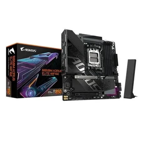 Gigabyte B850M AORUS ELITE WIFI7 ICE-P M-ATX Motherboard