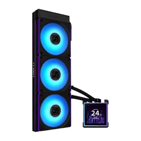 Lian Li HydroShift II LCD-S 360 CL 360mm AIO Liquid Cooler White (GHS2LCDS36CW)