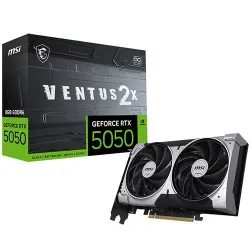 MSI Nvidia GeForce RTX 5050 Ventus 2X OC 8GB GDDR6 Dual Fan Graphics Card