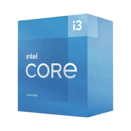 Intel Core i3-14100F up to 4.70 GHz LGA1700 Socket 4 Cores 8 Threads 12 MB Smart Cache Desktop Processor