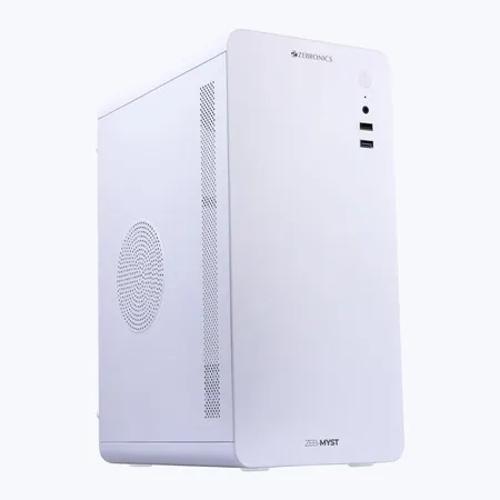 Zebronics Cabinet MYST WHITE