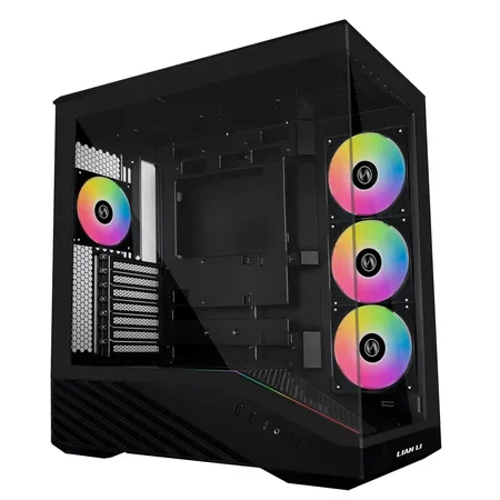 Lian Li Vector V100 E-Atx Mid Tower Cabinet Black (G99-V100RX-IN)