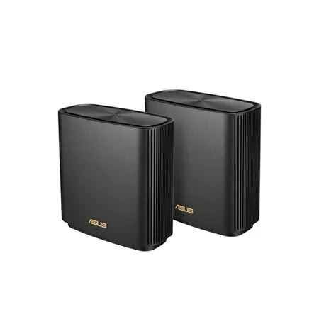 ASUS ZenWiFi AX XT8 Tri Band AX6600 WiFi 6 Router with Alexa and AiProtection - 1 Pack Black