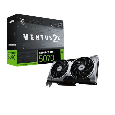 MSI Geforce RTX 5070 Ventus 2X OC 12G GDDR7 Graphics Card