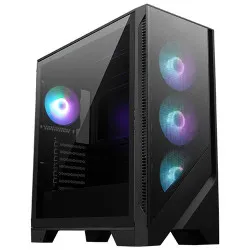 MSI MAG FORGE 320R AIRFLOW Mid Tower Cabinet, ATX Support, USB Type C, Up To 360 mm Radiator Support