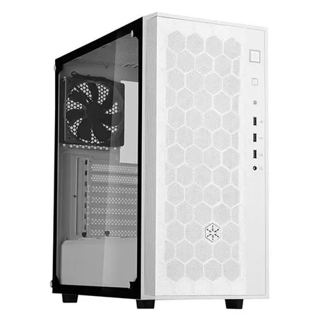 SILVERSTONE FARA R1 Tempered Glass ATX Mid Tower Cabinet (Black)
