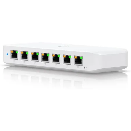 Ubiquiti USW-ULTRA-60W Layer 2 8 Port GbE PoE Switch Versatile Mounting