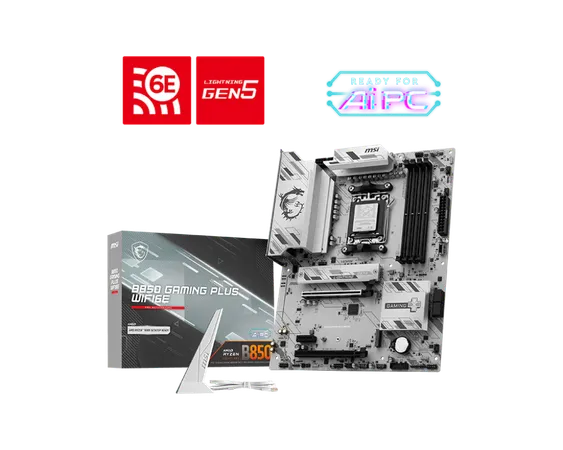 MSI B850 GAMING PLUS WIFI6E Motherboards