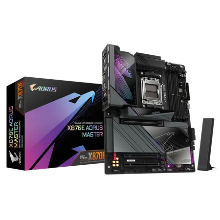Gigabyte X670E AORUS MASTER (Wi-Fi) AM5 DDR5 AMD Ryzen 7000 Motherboard