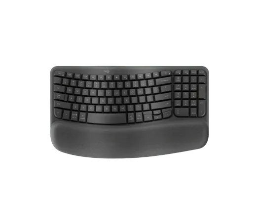 LOGITECH WIRELESS WAVE KEYS GRAPHITE KEYBOARD