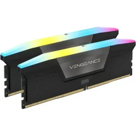 Corsair Vengeance RGB DDR5 32GB (2 x 16GB) 6000 MHz CL36 – Black