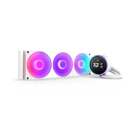 NZXT Kraken Elite 360 RGB 360mm AIO Liquid Cooler Matte White (RL-KR36E-W2)