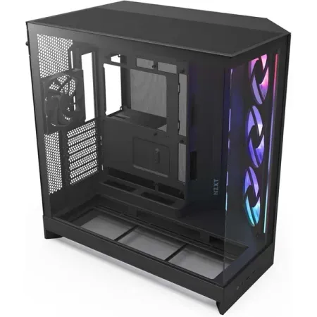 NZXT H9 Flow RGB ATX Mid Tower Cabinet Black (CM-H92FB-R1)