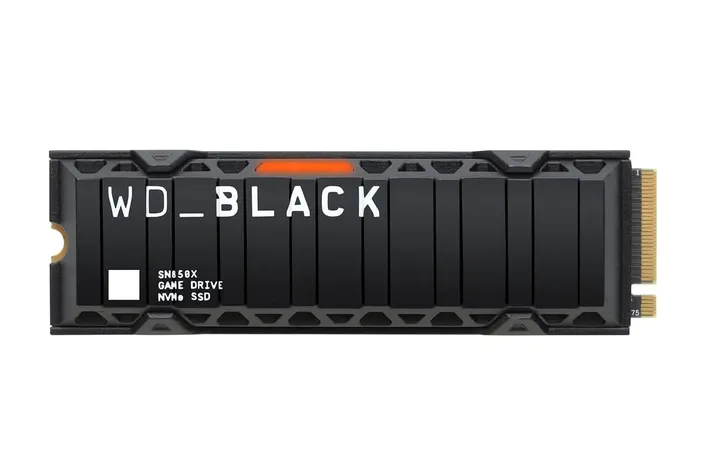 SanDisk 1TB WD BLACK SN850X NVMe PCIe Gen4 SSD with Heatsink