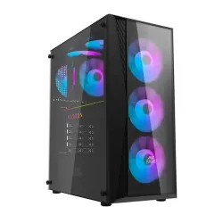 Ant Esports 220 Air Mid Tower Gaming Cabinet Black