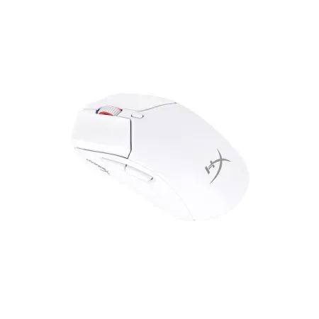 HYPERX Pulsefire Haste 2 Wireless + Bluetooth Ambidextrous Gaming Mouse ( 6N0A9AA ) ( 26000DPI / 6 Macro Buttons ) ( White )