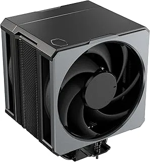 Cooler Master Hyper 612 Apex CPU Cooler - Dual Tower | Support AMD & Intel CPU Socket AM5, AM4 / LGA 1851, 1700, 1200, 1151, 1150| Dual Mobius 120P Fans | 75.2 CFM Airflow | 6 Heat Pipes