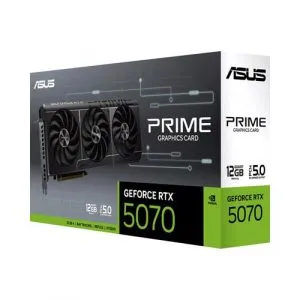 ASUS PRIME GeForce RTX 5070 White OC Edition 12GB GDDR7 (PRIME-RTX5070-O12G-WHITE)
