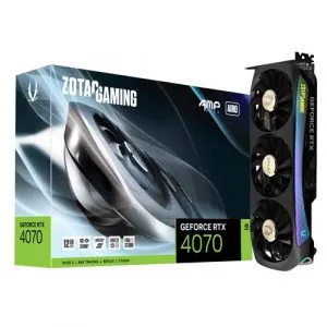 ZOTAC Gaming GeForce RTX 4070 AMP Airo 12GB Nvidia Graphic Card