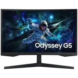Samsung Odyssey G5 27" QHD 2K 165Hz 1ms with AMD FreeSync Premium Gaming Monitor