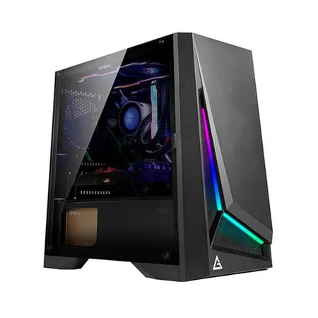 ANTEC Dark phantom DP301M MATX Mid Tower Cabinet (Black)