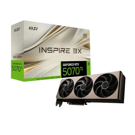 MSI GeForce RTX 5070 Ti 16G INSPIRE 3X OC 16GB GDDR7