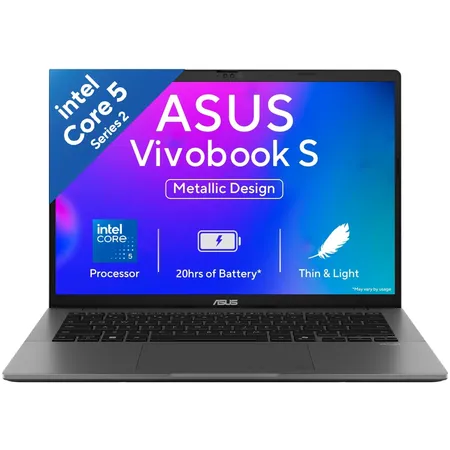 ASUS VIVOBOOK S 14 S3407VA-LY080WS [CORE5-210H/16GB/512GB SSD/WIN11 HOME+MS24/14.0"/INTEGRATED GRAPHICS/1 YEAR(S)/GREY]