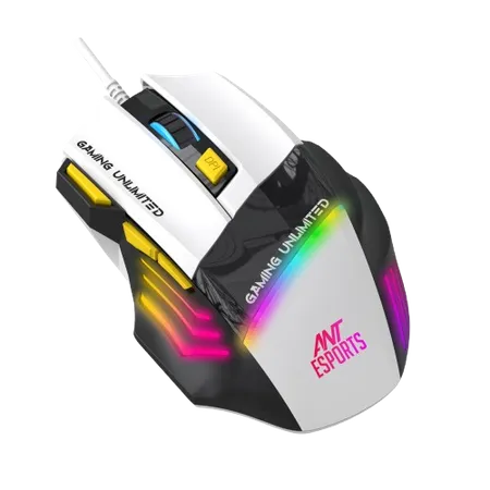 Ant Esports GM100 RGB Wired Gaming Mouse - Black &...